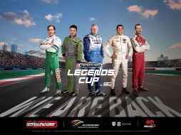 La carrera reunirá a legendarios pilotos como Michel Jourdain Jr., Mario Domínguez, Paul Tracy, Max Papis y Oriol Servià. TWITTER / @mexicogp