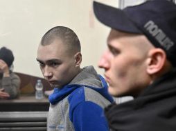 El sargento, miembro de una unidad de tanques del ejército ruso, fue capturado y enjuiciado acorde con un código penal ucraniano relativo a las normas de guerra. AFP / G. Savilov