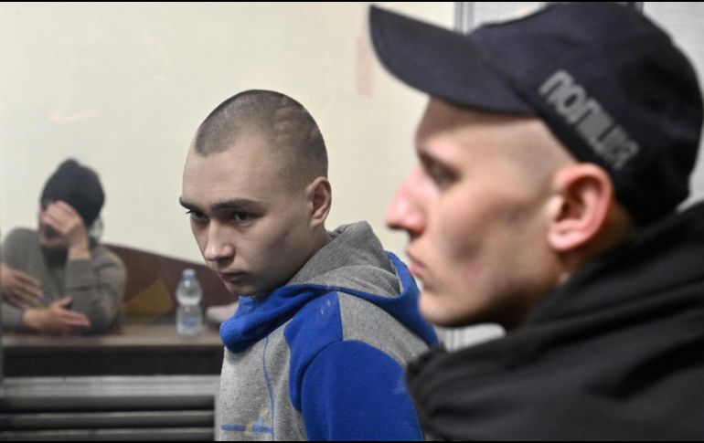 El sargento, miembro de una unidad de tanques del ejército ruso, fue capturado y enjuiciado acorde con un código penal ucraniano relativo a las normas de guerra. AFP / G. Savilov
