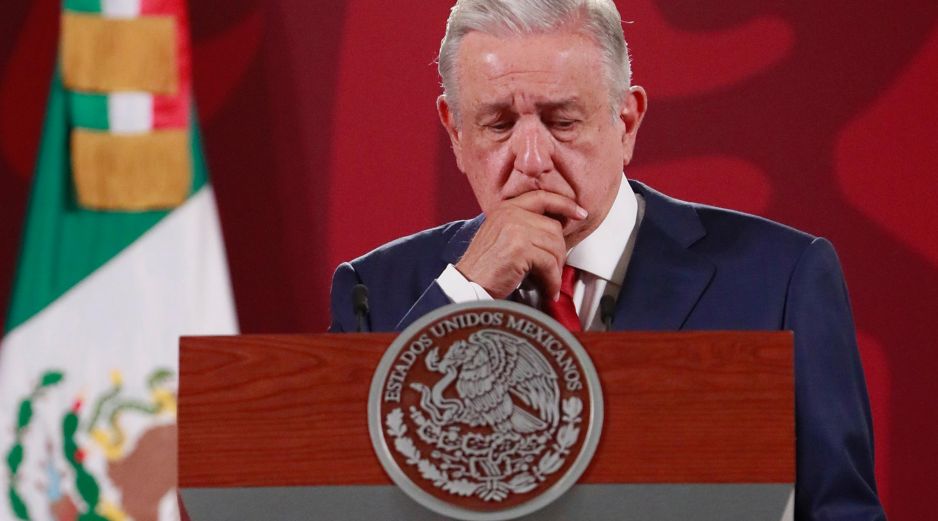 El Presidente López Obrador destacó que en los indicadores de la Secretaría de Seguridad también ha ido a la baja el delito del secuestro en un 75 por ciento. EFE/J. Méndez