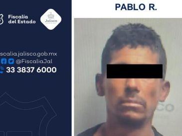 Tras el ataque, policías de Guadalajara detuvieron a Pablo “R”, quien fue puesto a disposición de la Fiscalía estatal. ESPECIAL/Fiscalía de Jalisco