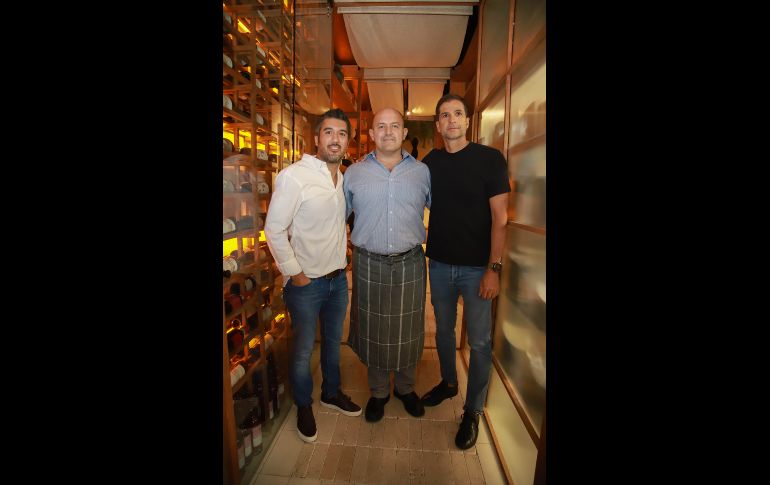 Jorge Martínez, Rudi Witte y Álvaro Hecht. GENTE BIEN JALISCO/Antonio Martínez