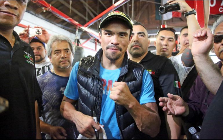 El exboxeador mexicano se ganó su sitio en la historia. AP/Archivo