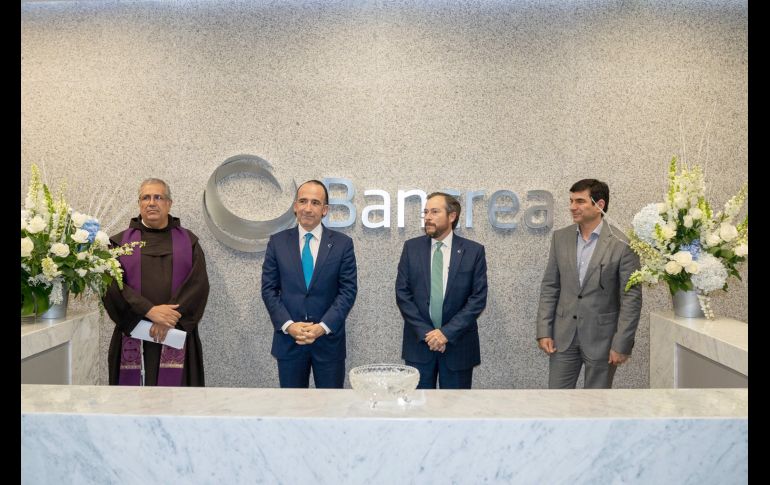 Jaime González, Ernesto López Clariond, Adrián Lozano Lozano y Hernán Martínez. GENTE BIEN JALISCO/Jorge Soltero