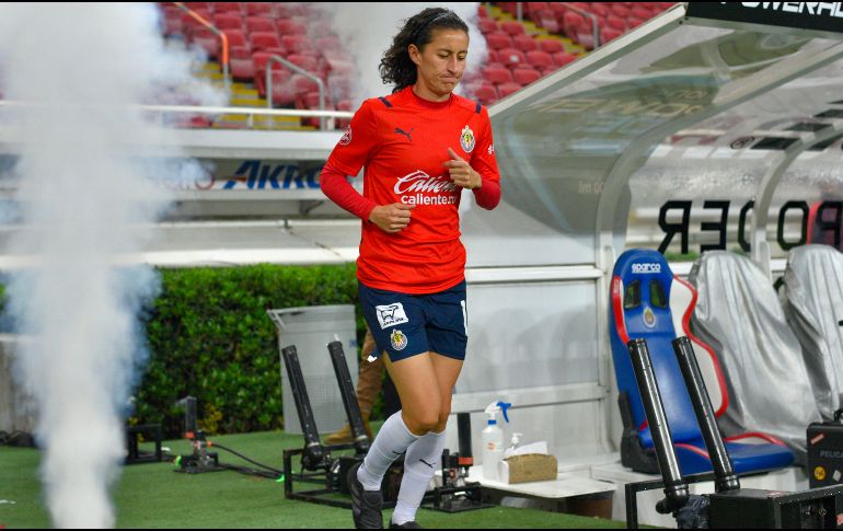 Tania Morales fue campeona con Chivas en la primera temporada de la Liga MX Femenil. IMAGO7