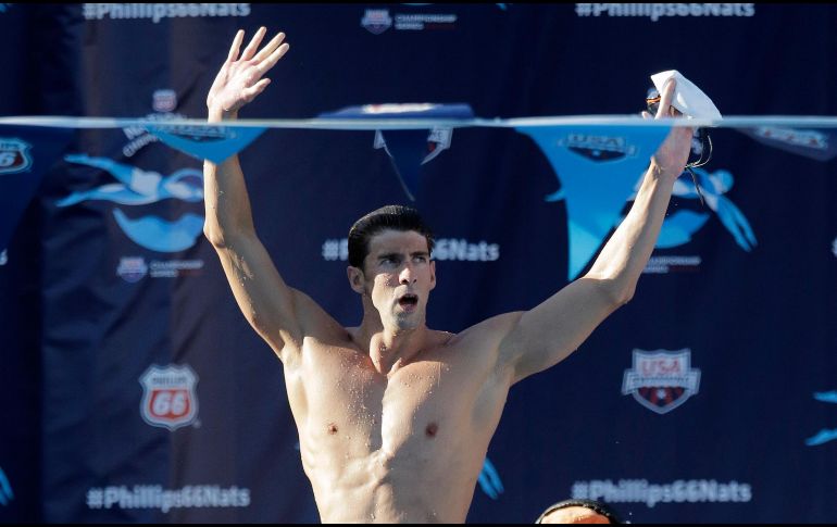 Michael Phelps. El mejor nadador de todos los tiempos posee 28 medallas olímpicas, de las cuales 23 son de oro, además de distintas marcas mundiales. AP/Archivo