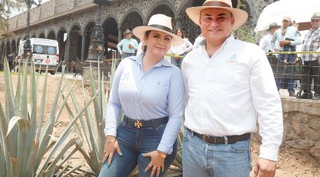 Gildardo Partida y Pilar Rivas. GENTE BIEN JALISCO/Claudio Jimeno