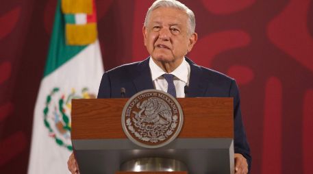 Durante la “mañanera” de este miércoles, López Obrador señala que el nuevo titular de la UIF no le informa porque tiene “otro estilo”. SUN / G. Espinosa