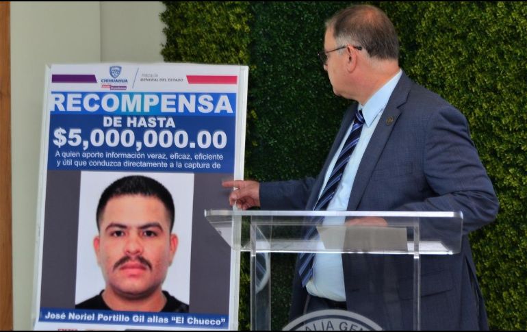 Las autoridades del estado de Chihuahua han ofrecido una recompensa de hasta cinco millones de pesos a quienes aporten información que lleve a la captura de 