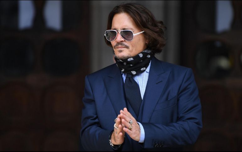 Johnny Depp ganó el juicio de difamación en contra de su ex esposa Amber Heard. AFP / ARCHIVO