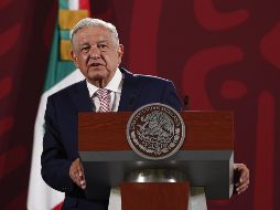 El Presidente Andrés Manuel López Obrador confirma que el pasado viernes se reunió en Palacio Nacional con el fiscal general de la República (FGR), Alejandro Gertz Manero. EFE / J. Méndez