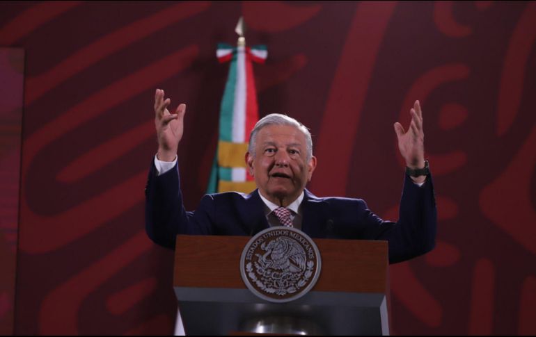 El Presidente López Obrador argumentará en su próximo informe trimestral por qué no cambiará su estrategia de seguridad. SUN / B. Fregoso