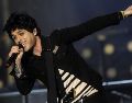 El vocalista de Green Day, Billie Joe Armstrong, protestó por la decisión del Tribunal Supremo sobre el aborto. AFP/ Rafa Rivas
