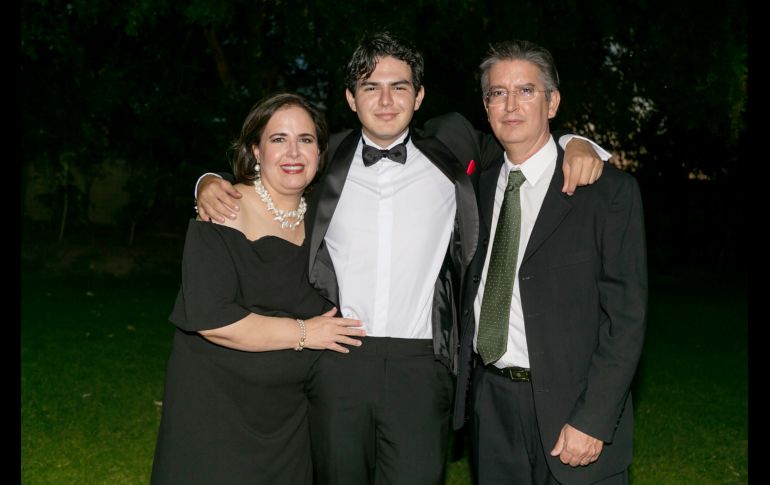 Patricia Ramírez, José Manuel Sierra y Manuel Sierra. GENTE BIEN JALISCO/Jorge Soltero