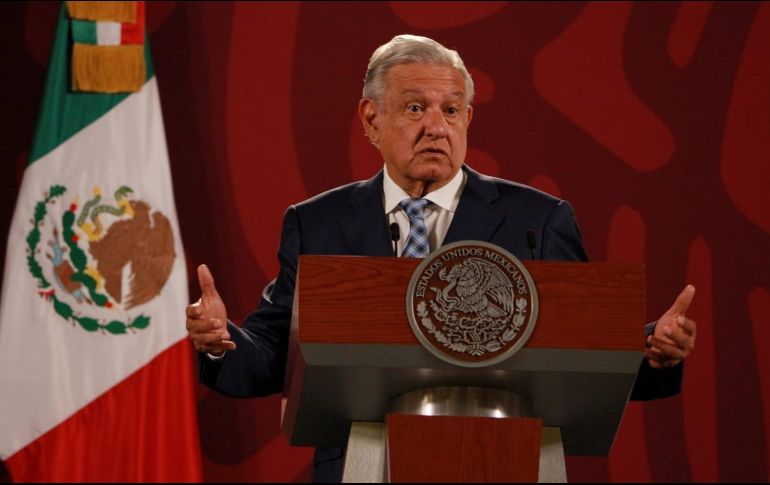 López Obrador expresó su opinión en su habitual conferencia matutina contra de Alazraki. SUN / I. Rodríguez