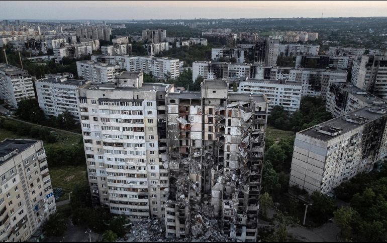 Ocho años después de la última ocupación de la ciudad, la guerra ha regresado a Slovyansk. AP/E. Maloletka