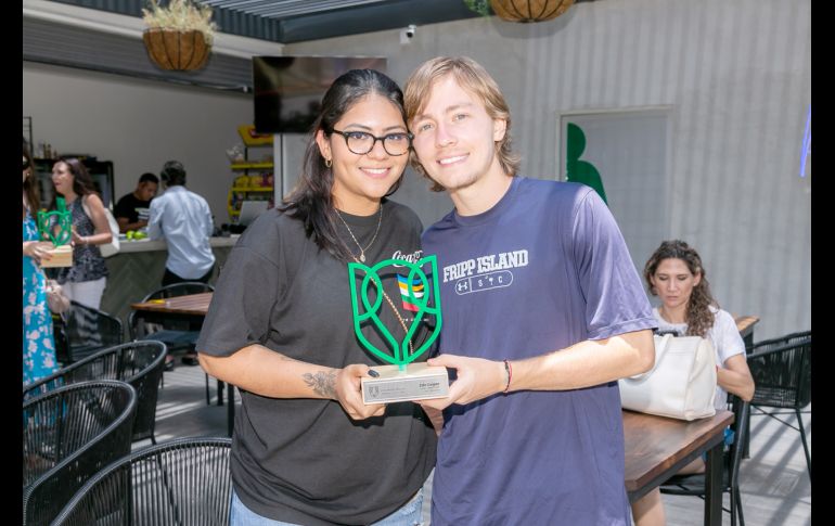 Katia Rincón y Morgan Bird. GENTE BIEN JALISCO/Jorge Soltero