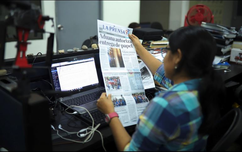 La Prensa es el diario más antiguo del país, con 95 años de existencia. AP/ARCHIVO