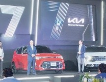 Horacio Chávez (al centro) director de Kia México, compartió los avances de la marca coreana bajo su gestión. EL INFORMADOR/ M. Castillo