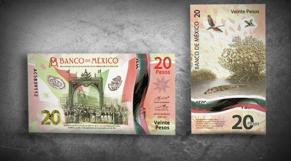 Posiblemente este billete de 20 pesos, sea el último que se fabrique de esta denominación, pues se tiene pensado que ya solo se utilicen monedas de 20 pesos. Banxico.