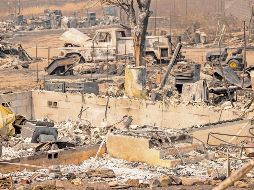 El fuego ha destruido más de 22 mil hectáreas de bosque. AFP