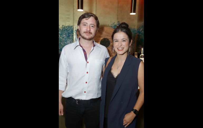 Andrés de Alba y Claudia Pérez. GENTE BIEN JALISCO/Claudio Jimeno