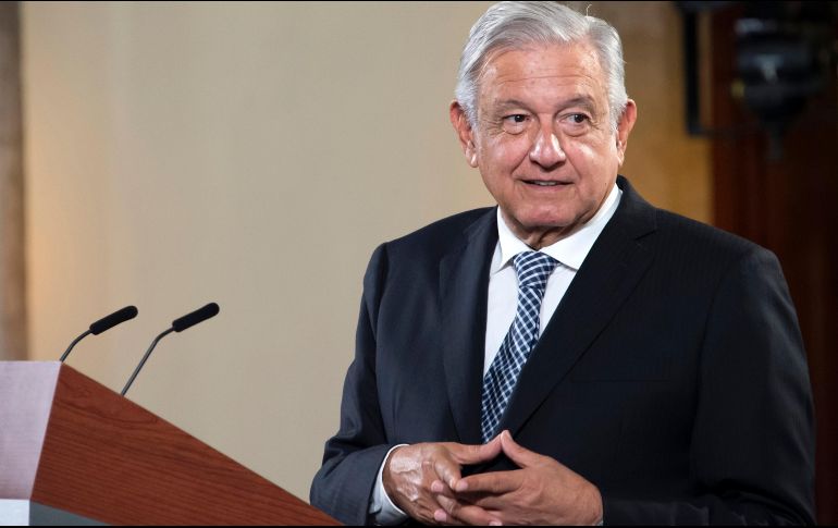 López Obrador aclara que no cualquiera que tenga una concesión puede explotar el litio, ya que se nacionalizó. EFE / Presidencia de México