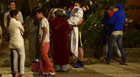 La alarma sonó por al menos 10 minutos en distintas zonas de la Ciudad de México, lo que generó temor entre la población, aunque por las altas horas de la noche, mucha gente permanecía dormida. AFP / ARCHIVO