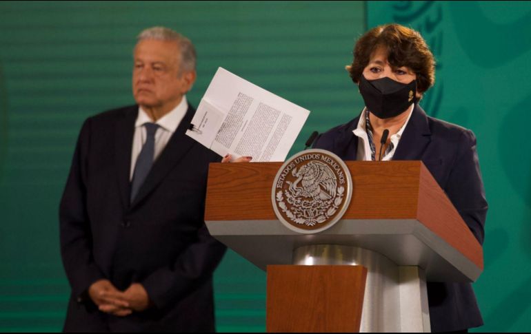 Delfina Gómez Álvarez dejará el cargo en la SEP luego de ser elegida como candidata de Morena para gobernadora del Estado de México. SUN / ARCHIVO