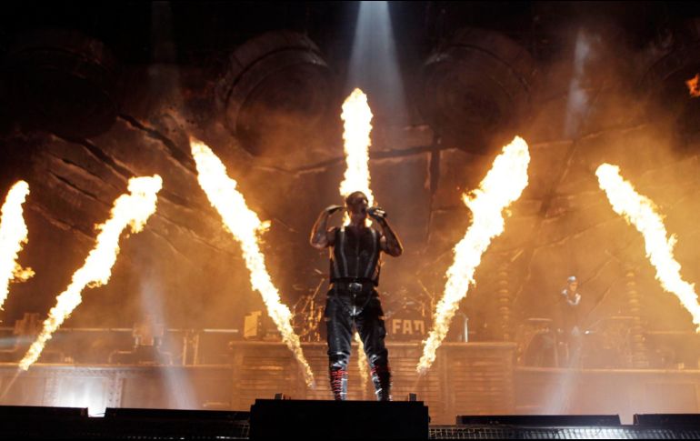 Rammstein se destaca por su espectáculo en vivo. EL INFORMADOR/ARCHIVO