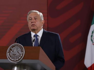 López Obrador garantizó que el próximo año se contará con tres mil sucursales del Banco del Bienestar en las zonas más apartadas del país. SUN/F. Rojas
