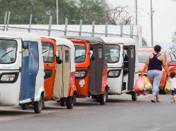 En 2016 se registraron mil 019 mototaxis en Tlajomulco; sin embargo, en la actualización a cargo del Ayuntamiento ya suman mil 600. EL INFORMADOR/Archivo