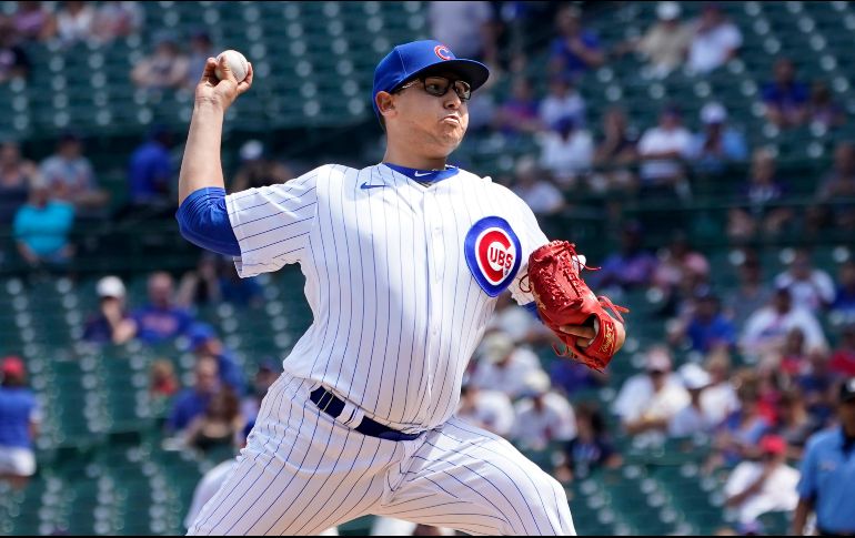 Assad lanzó para cuatro hits, cuatro bases por bolas y tres ponches. AP/C. Arbogast