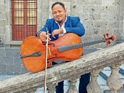El músico de origen venezolano tiene una trayectoria de 24 años como chelista. EL INFORMADOR/ A. Camacho