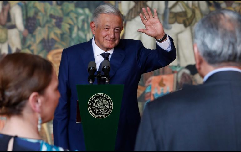 López Obrador destacó que México está considerado en el mundo como uno de los países con más potencial para invertir y hacer negocios. EFE/M. Guzmán