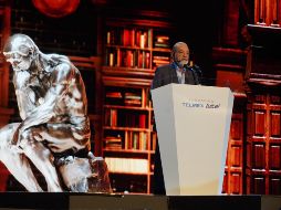 La participación de Carlos Slim fue el plato fuerte del evento celebrado este jueves. ESPECIAL