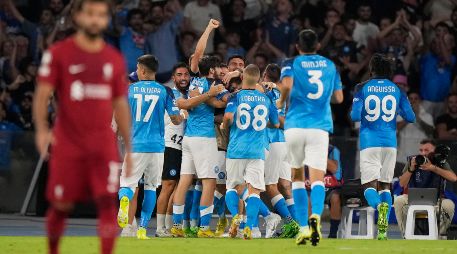 El Napoli aprovechó la inestabilidad con la que ha iniciado el Liverpool la temporada. AP/A. Medichini