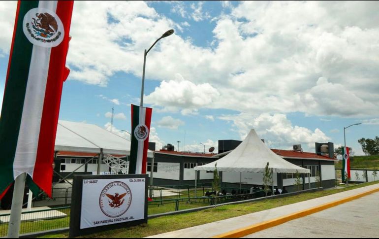 Ayer se inauguró el cuartel de la Guardia Nacional en Colotlán. TWITTER/GN_MEXICO_