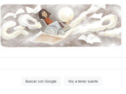 El buscador de Google muestra la imagen de la mexicana Gabriela Brimmer, a la que rinde homenaje con su doodle dinámico de hoy. ESPECIAL / Google