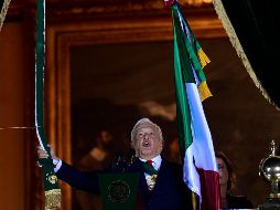 Esta noche, el Presidente Andrés Manuel López Obrador encabezará en Palacio Nacional la ceremonia del Grito de Independencia. AFP / ARCHIVO
