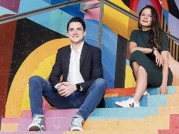 Carlos Bañuelos y Margarita Díaz hablaron sobre los puentes de Industrias Creativas que se tenderán entre Guadalajara y Bogotá. EL INFORMADOR/ C. Zepeda