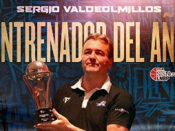 El coach Sergio Valdeolmillos ha sido nombrado como el mejor entrenador de la temporada. TWITTER/@AstrosJalisco