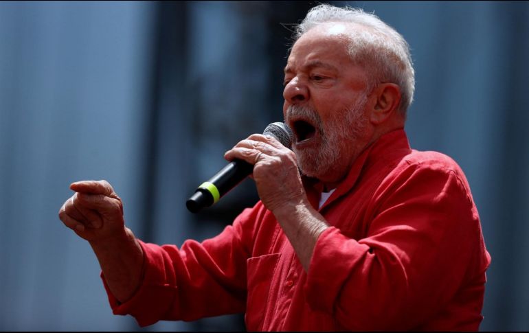 Luiz Inácio Lula da Silva, candidato en las próximas elecciones brasileñas. EL INFORMADOR/ Archivo