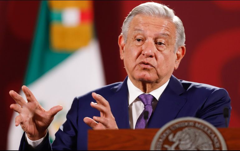 El Presidente Andrés Manuel López Obrador llama a que haya respeto, pero también a dejar a lado el maniqueísmo y la hipocresía. EFE / I. Esquivel