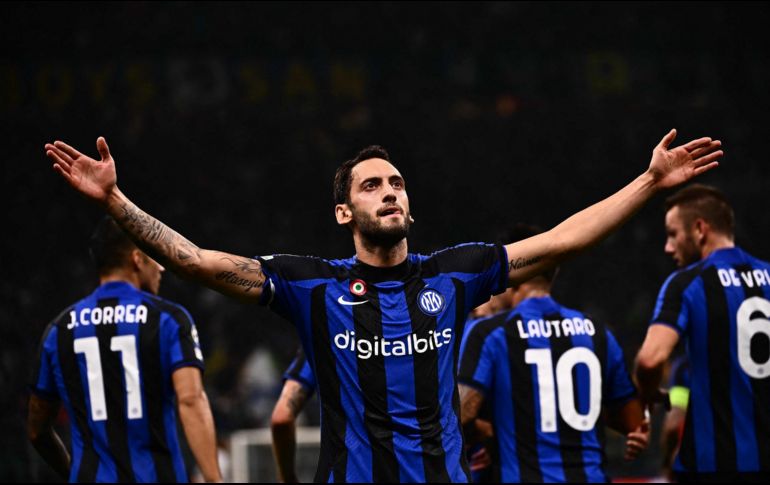 Calhanoglu fue el encargado de marcar el único tanto del encuentro que le dio el triunfo al Inter. AFP / M. Bertorello