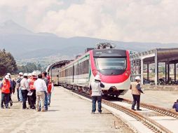 La nueva ramal del Tren Suburbano, que conectará en 39 minutos la Ciudad de México con el nuevo Aeropuerto Internacional Felipe Ángeles, lleva un avance del 36 por ciento. SUN