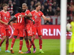 A pesar de las ausencias de Joshua Kimmich y de Thomas Müller, que dieron positivo por COVID-19 el sábado, el Bayern demostró que pisa fuerte en la Champions. AP / M. Schrader