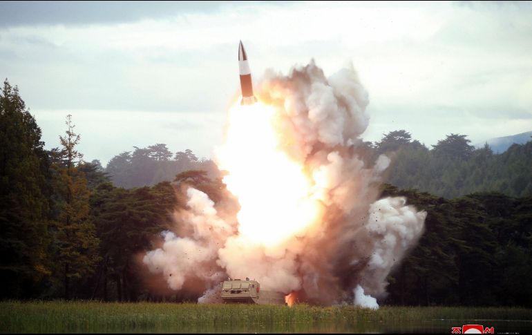 El aislado país liderado por Kim Jong-un ha desplegado este año un número récord de ensayos armamentísticos. AP/ ARCHIVO