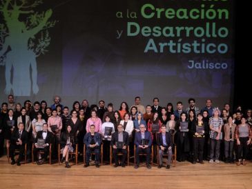Los ganadores del PECDA 2022. ESPECIAL/Secretaría de Cultura