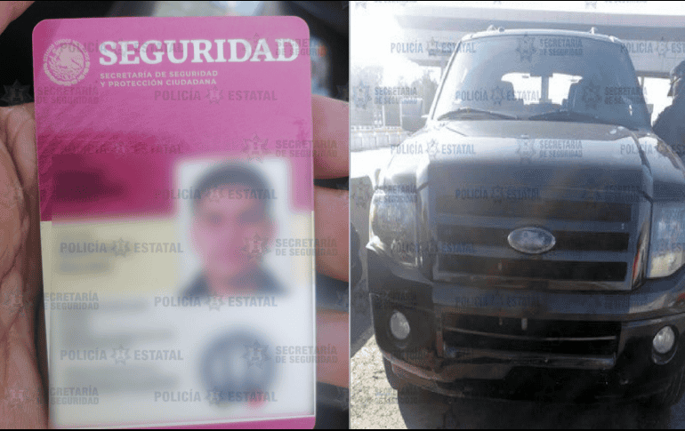 Los dos hombres se hacían pasar por elementos activos de la Secretaría de Seguridad y Protección Ciudadana (SSPC). TWITTER/ @SS_Edomex
